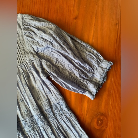 Doen Cornflower Blue Midi Dress - Medium - Picture 10 of 14